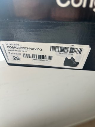 Zapatos Escolares Conguitos talla 26