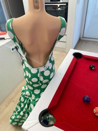 SN8 Vestido Flamenca corte sirena