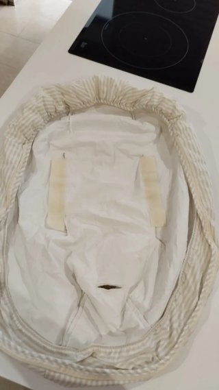 Funda saco carrito bebé rayas
