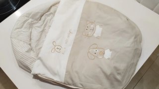Funda saco carrito bebé rayas