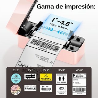 IMPRESORA TÉRMICA DE ETIQUETAS BLUETOOTH ITARI