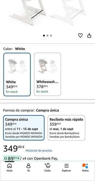 Trona Stokke Tripp Trapp + Newborn Set
