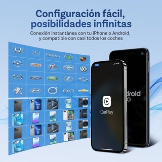 OTTOCAST Play2Video Adaptador CarPlay Android Auto