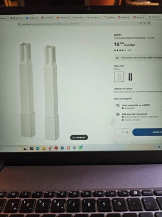 3 modulos cocina Enhet ikea, cajonera + 2 estanter