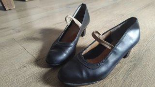 Zapatos de Flamenco Negros Talla 38