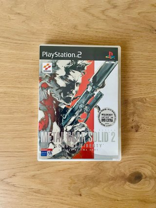 🇪🇸Metal Gear Solid 2 COMPLETO + Manual guía EXTRA!!