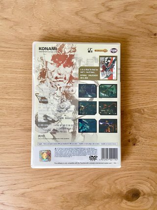 🇪🇸Metal Gear Solid 2 COMPLETO + Manual guía EXTRA!!