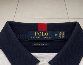 Polo Ralph Lauren Talla M vintage Rayas BanderaUSA