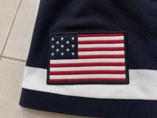 Polo Ralph Lauren Talla M vintage Rayas BanderaUSA