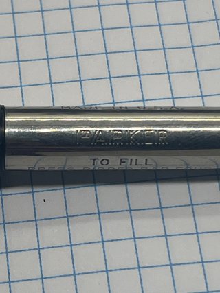 Penna Parker 21 con astuccio vintage