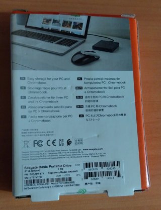 Disco Duro Externo Seagate Basic 1TB