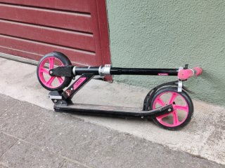 Patinete Oxelo MID 7 Niños Negro/Rosa