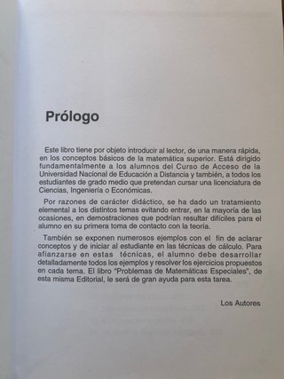 Matemáticas Especiales + problemas