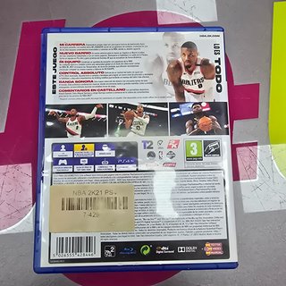 Videojuego PS4 nba 2k 21