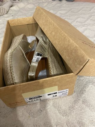 Sandalias Toni Pons Doradas Talla 38