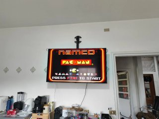Joystick Arcade Pac-Man Rosso/Nero