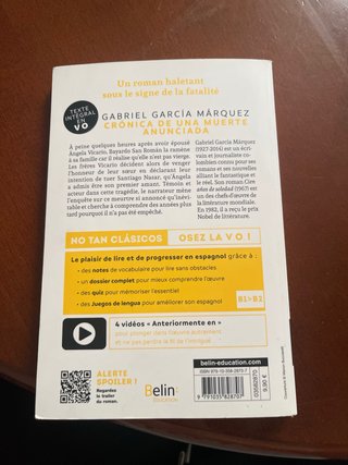 Crónica de una muerte anunciada