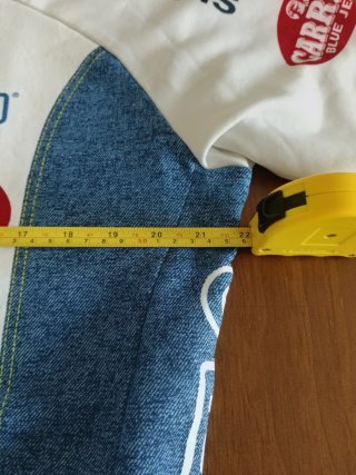 Maillot Ciclismo Vintage Carrera Blue Jeans 1996