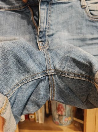 Pantalón corto tejano elástico T-42