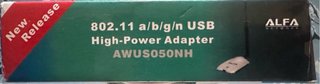Adaptador USB Wi-Fi ALFA AWUS036H 802.11n