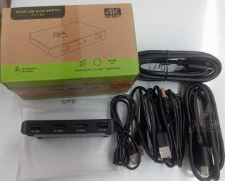 Conmutador KVM HDMI USB 4K
