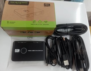 Conmutador KVM HDMI USB 4K