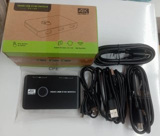 Conmutador KVM HDMI USB 4K