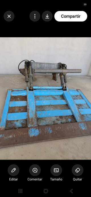 Plataforma elevadora Zepro 1500kg