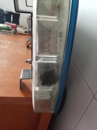 Baliza luminosa azul