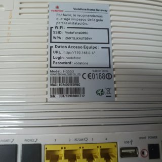 Router Vodafone ADSL WiFi Nuevo