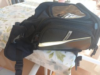 Bolsa depósito moto negra