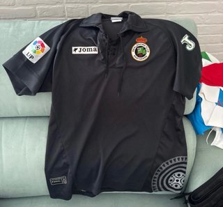 Camiseta Racing Joma 2006-2007 Negra
