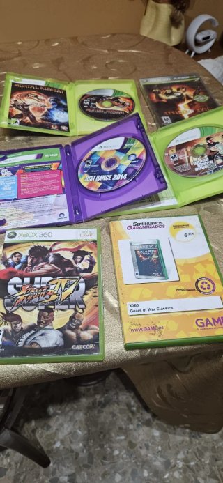Lote 6 Giochi Xbox 360