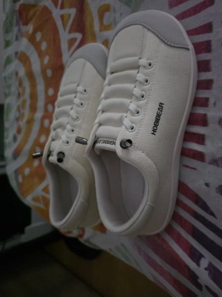 Zapatillas HOBIBEAR Blancas y Grises