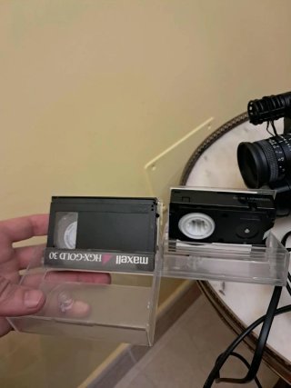 Videocámara Vintage Película Negra