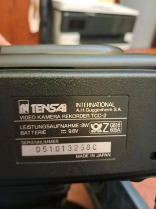 Videocámara Vintage Película Negra