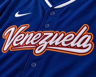 Camiseta de béisbol Venezuela 🇻🇪 – Azul