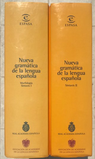 Nueva Gramática de la lengua española.