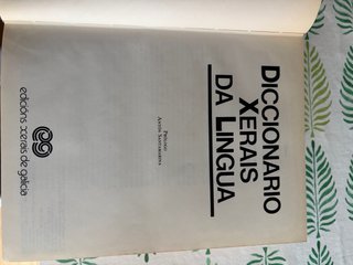 Libro Diccionario Xerais da Lingua