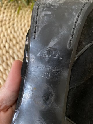 Zapatos de tacón negros talla 39