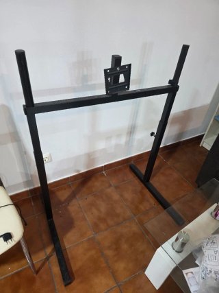 Soporte Monitor Cockpit Simulador
