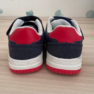 Zapatillas talla 20 niño velcro azul y rojo