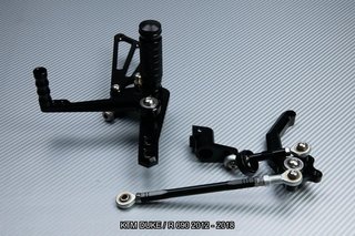 Estriberas retrasadas KTM DUKE 690 / R 2012 - 2018