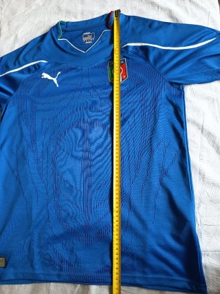 Camiseta Italia Puma 2010-2011. Talla M.