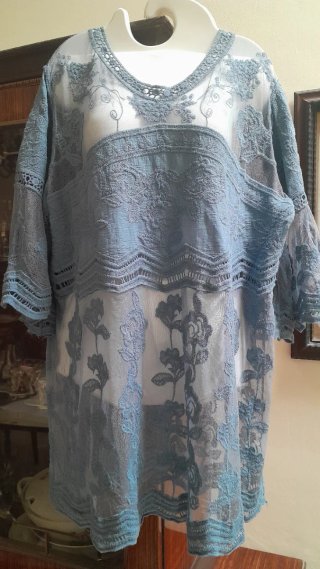 Blusa elegante 100% cotone