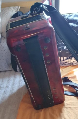 Fisarmonica Parrot Rosso 32 Bassi