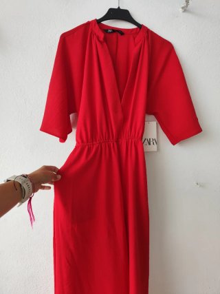 Mono Rojo Zara Talla S