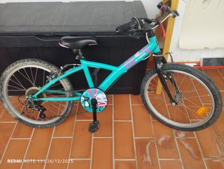 Bicicleta infantil niña