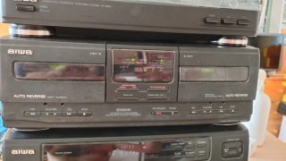 Minicadena Aiwa Varios Módulos Negro