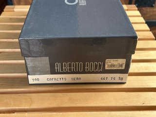 Scarpe Alberto Bacci Nere Made in Italy